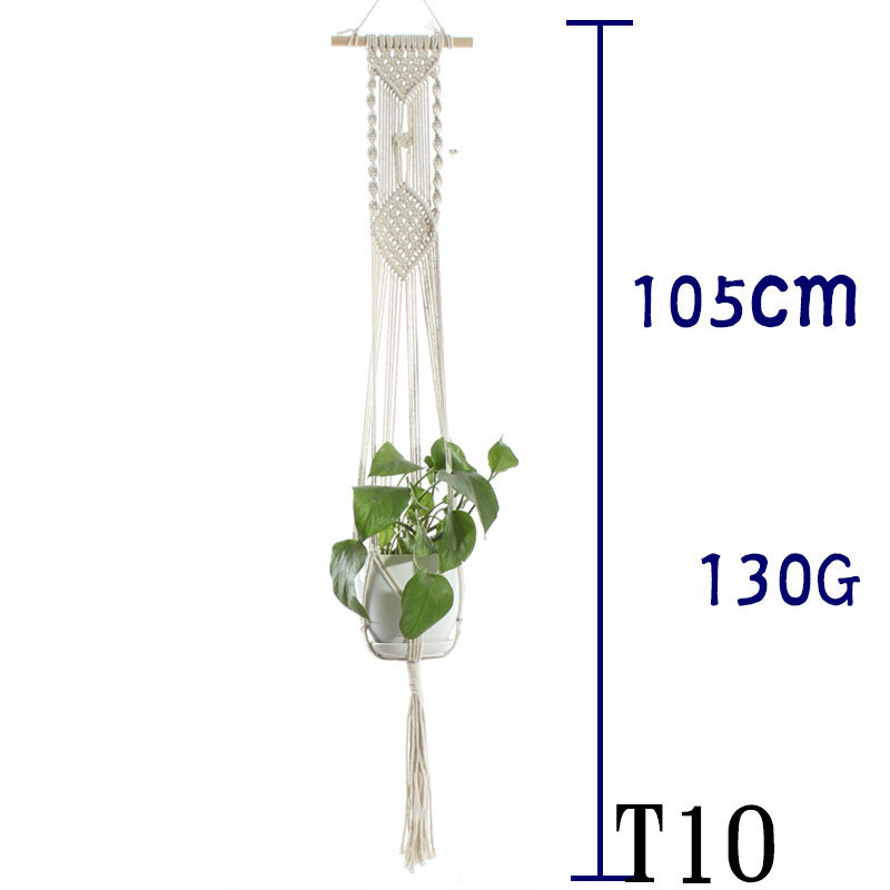 Flower Pot Cotton Rope Indoor Plant Hanger