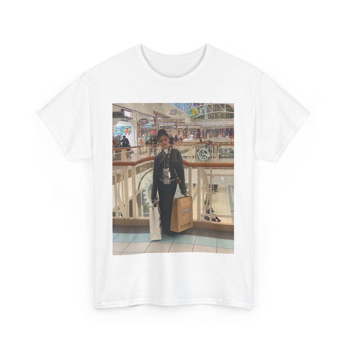 Casual Unisex Cotton Tee