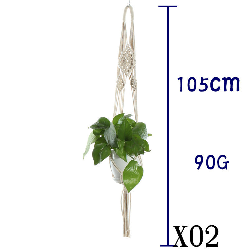 Flower Pot Cotton Rope Indoor Plant Hanger