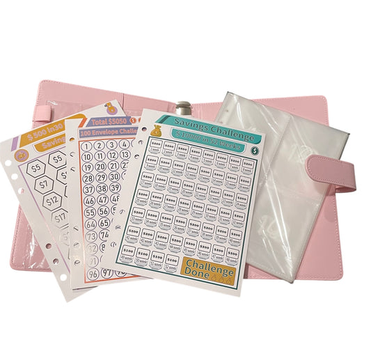 Envelopes Money Saving Challenge Binder