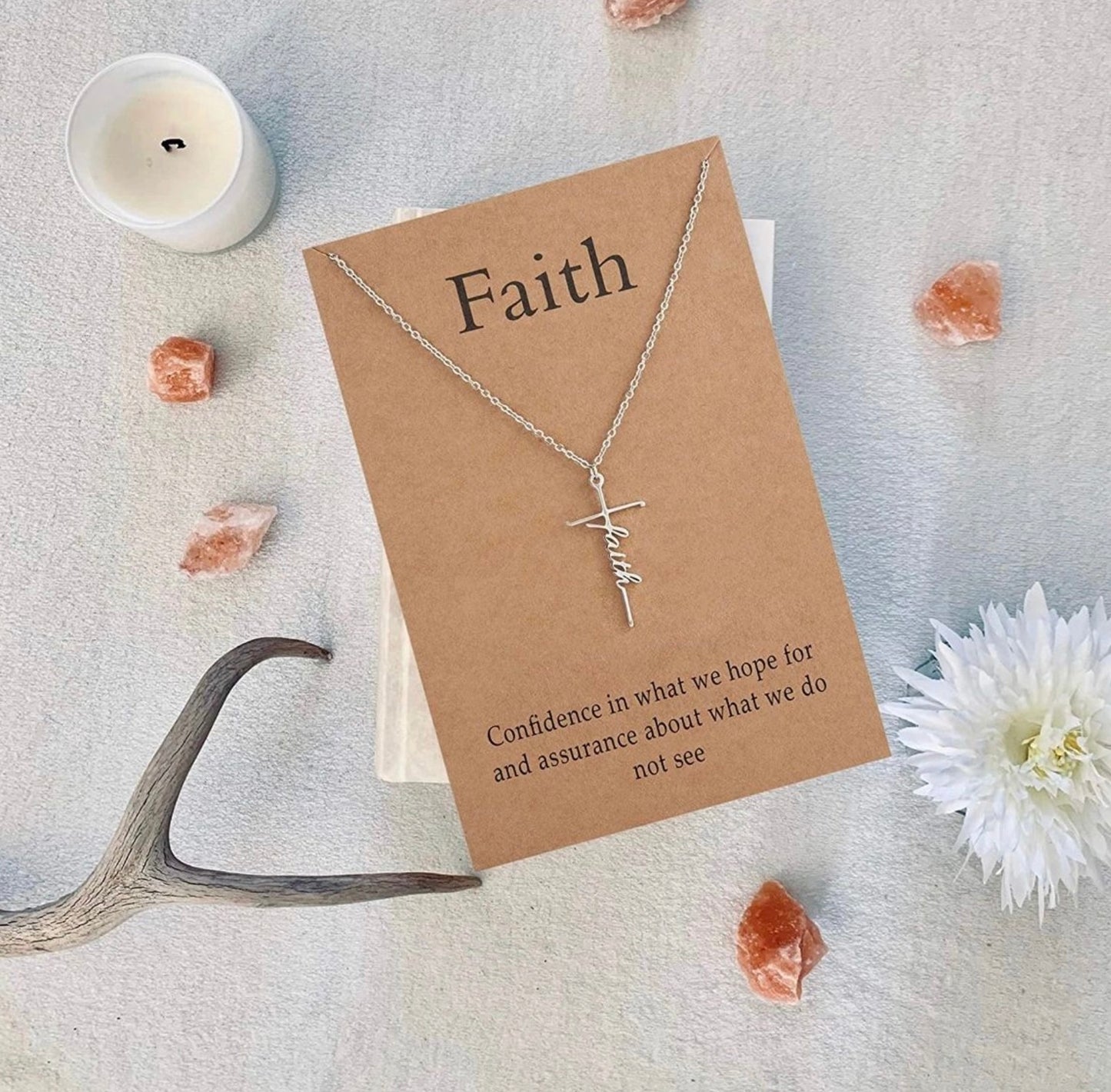 Faith Cross Necklace Pendant