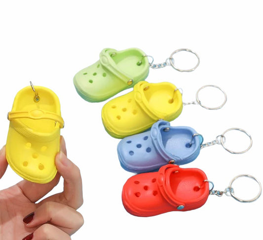 Llavero de zapato de cocodrilo