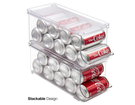 Soda Can Organizer and Canned Food Bin
