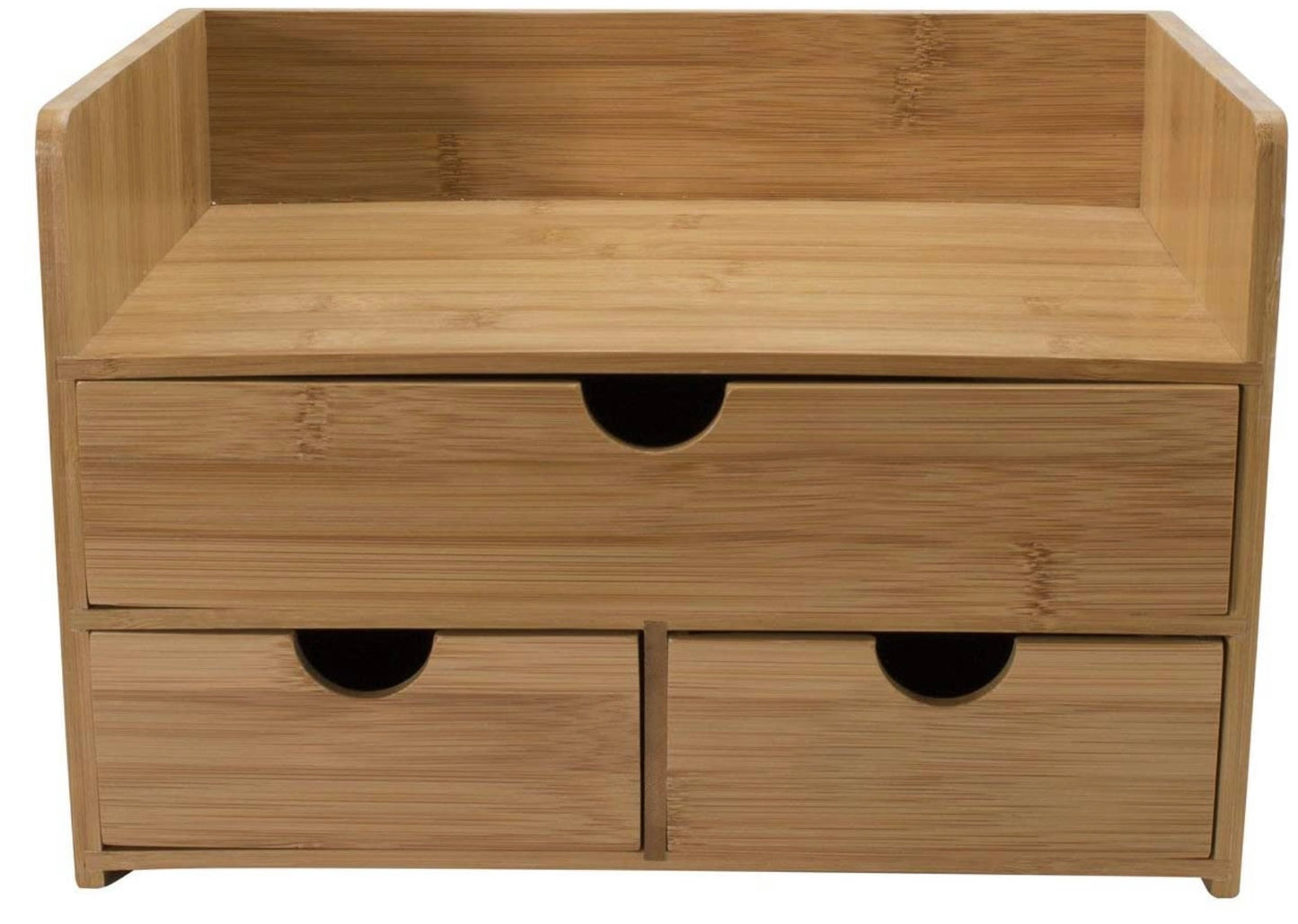 3-Tier Bamboo Shelf Organizer