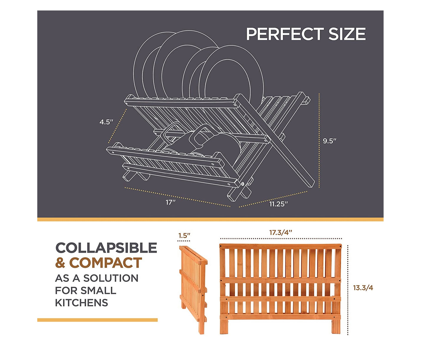 Collapsible Dish Drying Rack