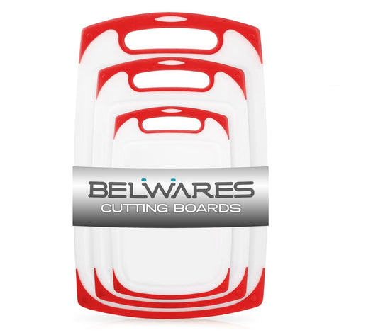 Kitchen Plastic Cutting Board Set