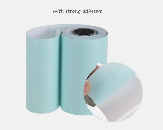 Printable Sticker Paper Roll Direct Thermal Paper Self-adhesive 3 pack