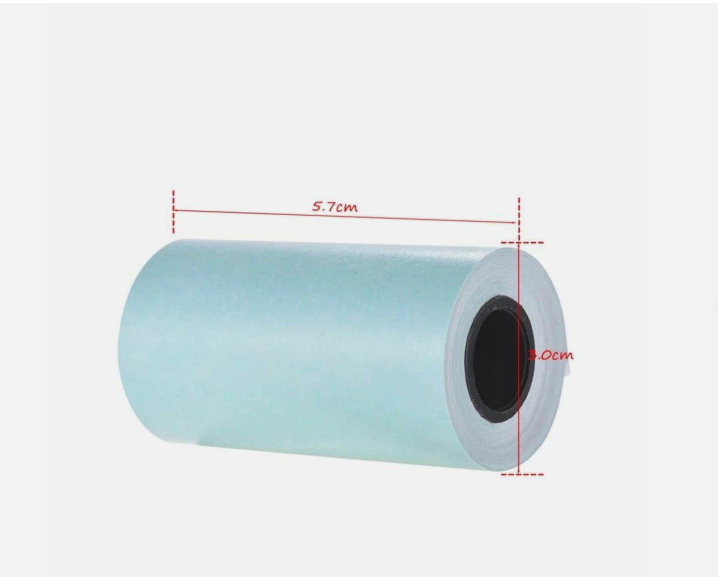 Printable Sticker Paper Roll Direct Thermal Paper Self-adhesive 3 pack