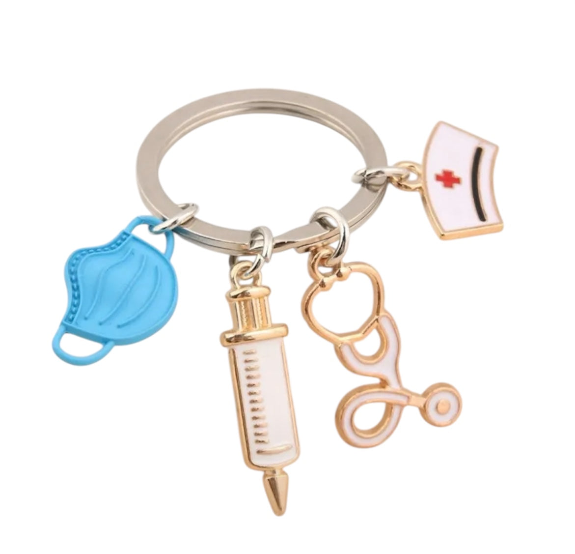 Doctor- Nurse Keychain