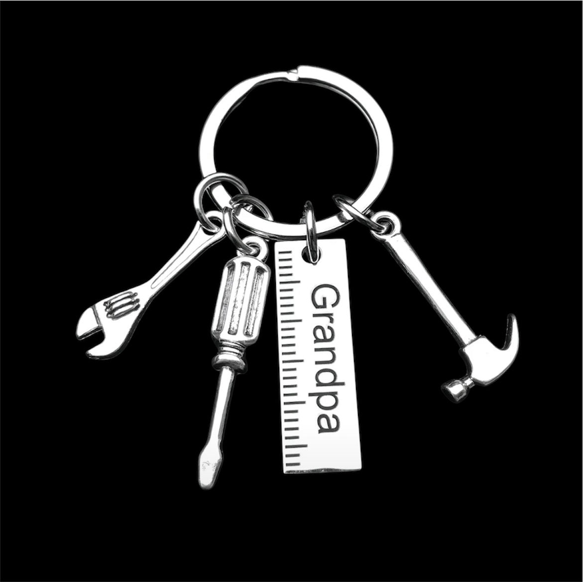 Grandpa or Dad Keychain