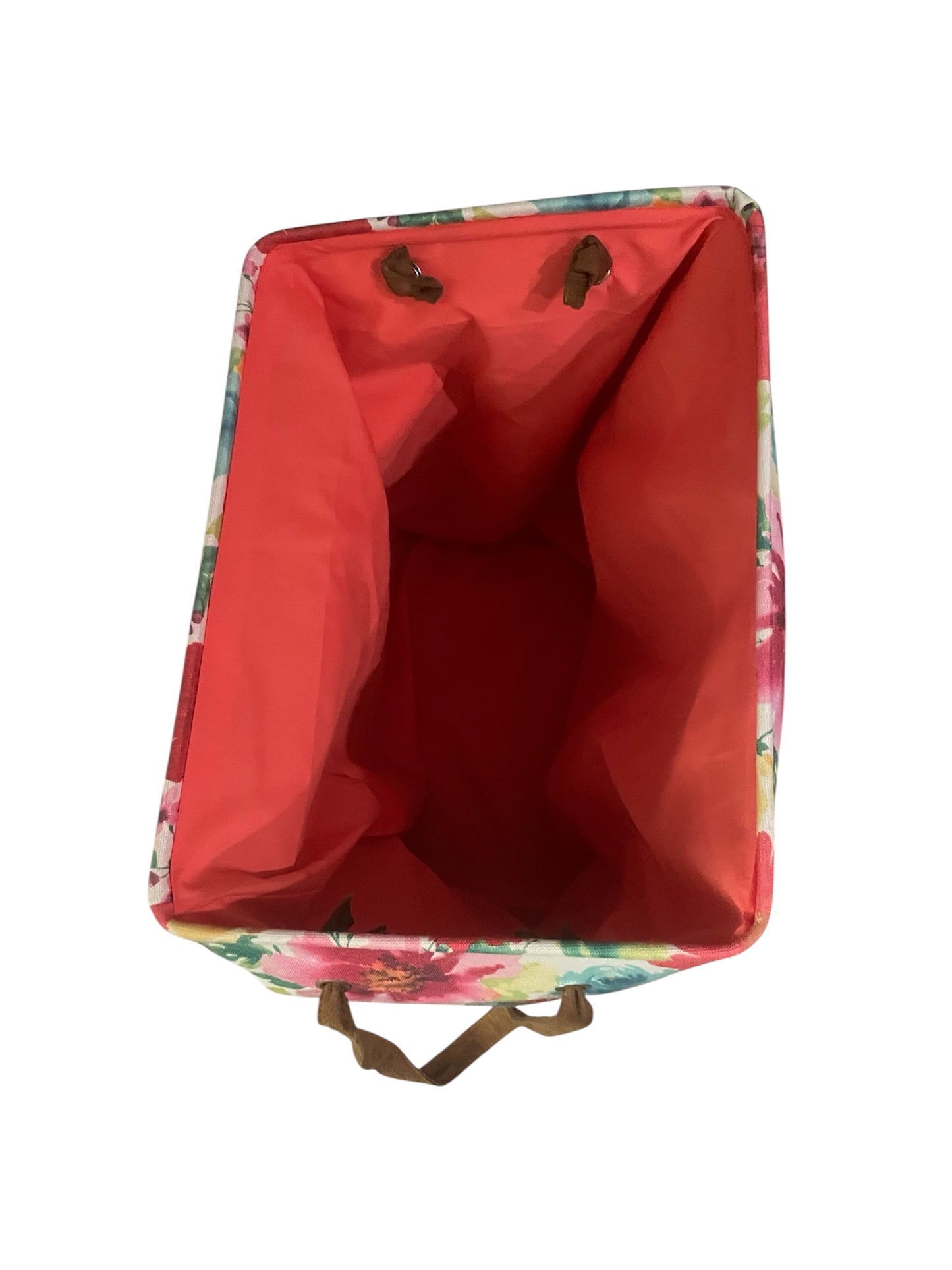The Pioneer Woman Breezy Blossom Canvas Hamper With Handles