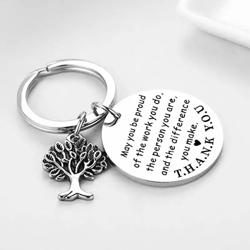 Thank You Keychain