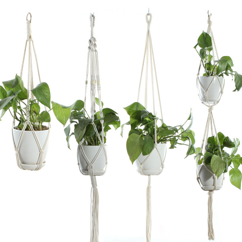 Flower Pot Cotton Rope Indoor Plant Hanger