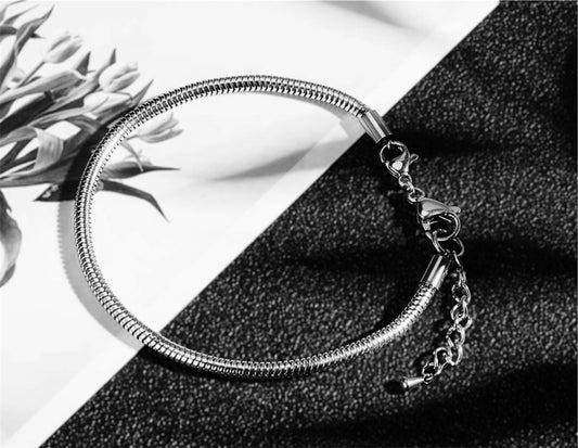 Stainless Steel Snake Chain Bracelet