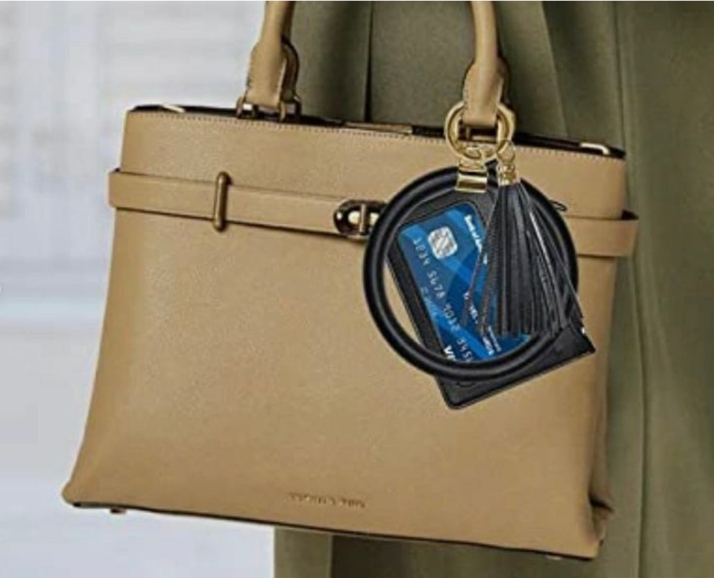 Keychain Bracelet with Wallet